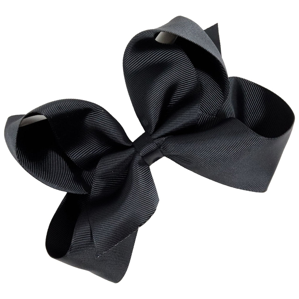 Black Classic Hair Bow