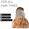 Gray Clip Hair Bows - 10 Pack