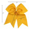 Athletic Clip Hair Bows - 10 Pack