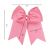 Light Pink Clip Hair Bow