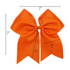 Orange Cheer Bow