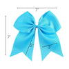 Teal Cheer Bows - 10 Pack