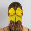 Yellow Clip Hair Bow