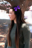 Purple Classic Hair Bow