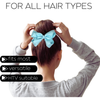 Light Blue Classic Hair Bow