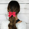 Hot Pink Classic Hair Bow