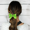 Lime Classic Hair Bows - 10 Pack
