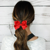 Red Classic Hair Bows - 10 Pack
