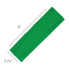 Green Cotton Headbands - 12 Pack