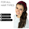 Maroon Cotton Headband