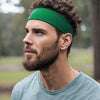 Green Cotton Headband