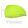 Neon Yellow Performance Headband