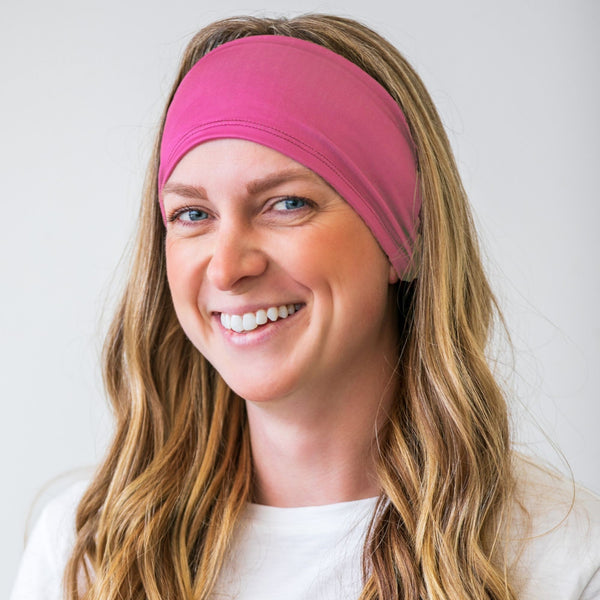 Medium Pink Performance Headband