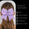 Light Purple Clip Hair Bow