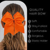 Orange Cheer Bow