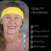 Yellow Cotton Headband