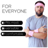 Light Pink Sweatband Set