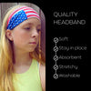 American Flag Performance Headband