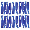 Blue Ribbon Hair Ties - 20 Pack