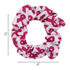 Breast Cancer Awareness Cotton Scrunchie