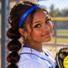 Blue Glitter Headband