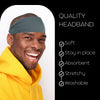 Gray Performance Headband