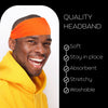 Neon Orange Performance Headband