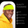 Neon Yellow Performance Headband