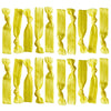 Yellow Ribbon Hair Ties - 20 Pack