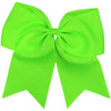 Neon Green Cheer Bow