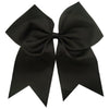 Black Clip Hair Bow