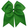 Green Clip Hair Bow