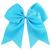 Teal Clip Hair Bow