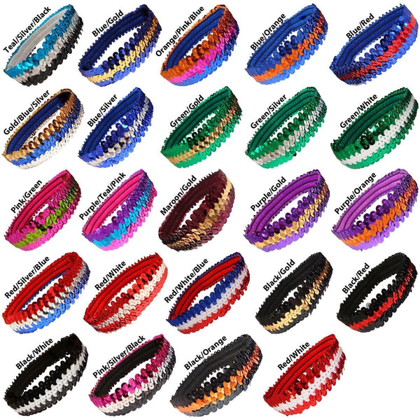 Sequin Headband Girls Headbands Sparkly Hair Head Bands You  display picture 1