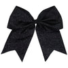 Glitter Cheer Bow for Girls Large Hair Bows Stiff Performance Competition Softball Dance Team