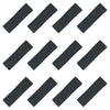 Charcoal Cotton Headbands - 12 Pack