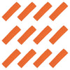 Orange Cotton Headbands - 12 Pack