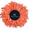 Neon Orange Ribbon Hair Ties - 100 Pack