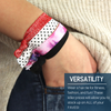 Neon Orange Ribbon Hair Ties - 100 Pack