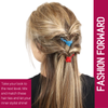 Solid Ribbon Hair Ties - 100 Pack