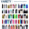 Solid Ribbon Hair Ties - 100 Pack