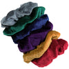Jewel Velvet Scrunchies - 12 Pack