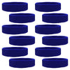 Blue Head Sweatbands - 12 Pack