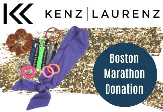 Boston Marathon, Mass General Pediatric Hematology-Oncology Team and Kenz Laurenz