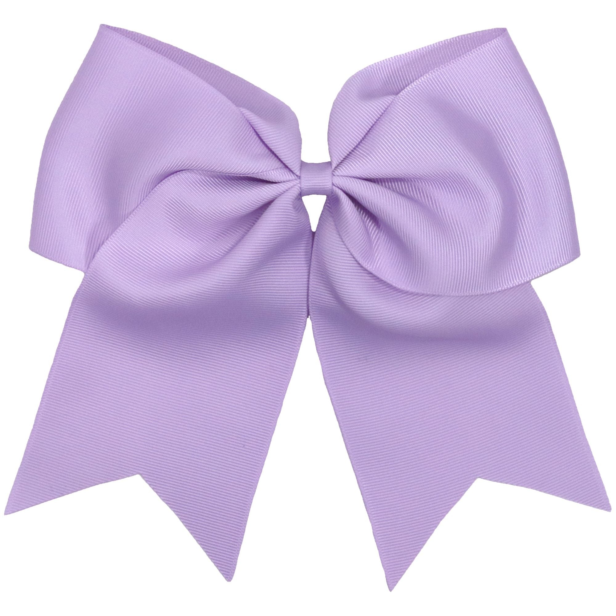 Classic Bow with Clip Holder Hair Bows Ribbon Bow Tie for Girls Baseball Balls | Kenz Laurenz