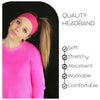 Wide Cotton Headbands Soft Stretch Headband Elastic Head Bands You Pick Colors & Quantities