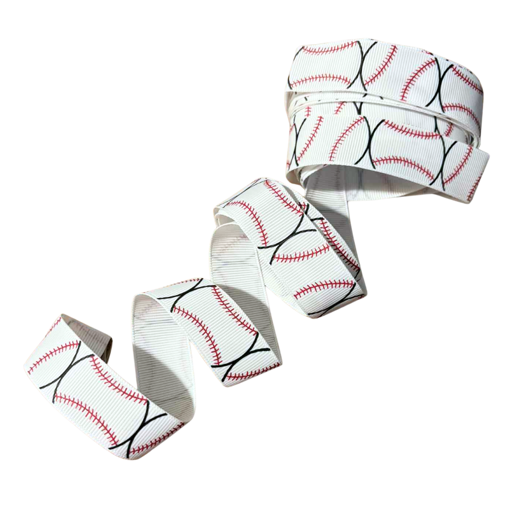 Baseball Ball Sports Ribbon - 5 Yards