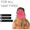 5 Medium Pink Cheer Bow Large Hair Bows with Ponytail Holder Cheerleader Ribbon Cheerleading Softball Accessories