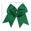 12 Forest Cheer Bows for Girls Large Hair Bows with Clip Holder Ribbon