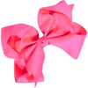 Medium Pink Classic Cheer Bow Large Hair Bow with Clip